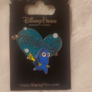 Adoryable Disney Dory Heart-Shaped Pin